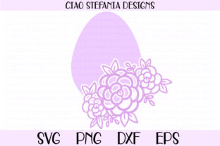 Easter Egg with Flowers: A Designer's Take on Graphics and Crafts