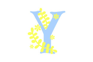 Floral Alphabet - Y: A Crafts & Wedding Design Asset Review