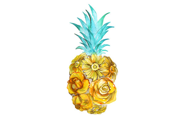 Floral Pineapple: A Summer Crafts Asset Review