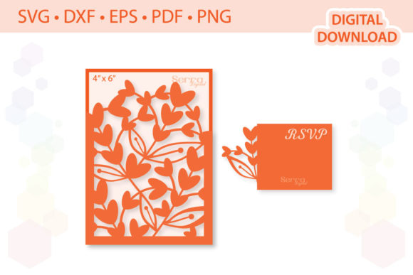Floral Wedding Invitation: Laser Cutting Cards for Design Pros