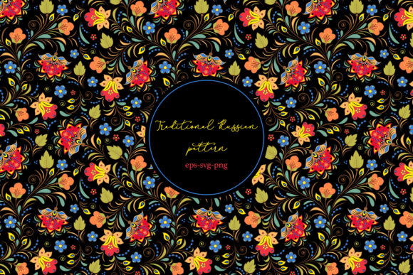 Khokhloma. Russian Pattern: A Graphic Design Asset Review