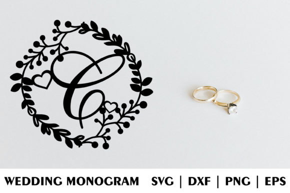 Letter C of Wedding Decorative Monogram: A Crafts & Graphics Review