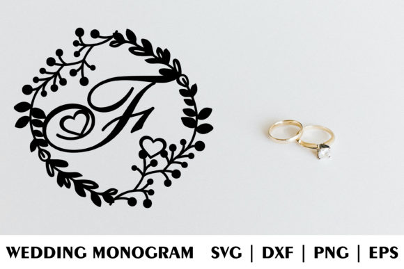 Letter F of Wedding Decorative Monogram: A Graphics & Crafts Review